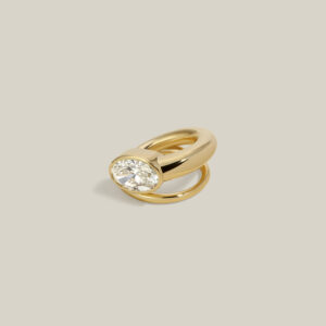Luna Setting ( Oval Diamond)