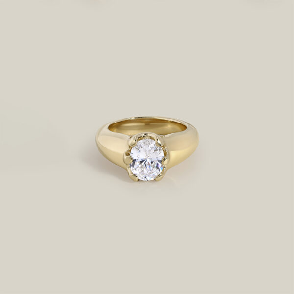 Organic Solitaire Setting