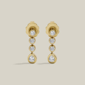 Baby Diamond Dangle pair