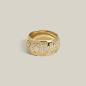 Poem Diamond Cigar Band