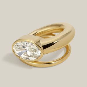 Luna Setting ( Oval Diamond)