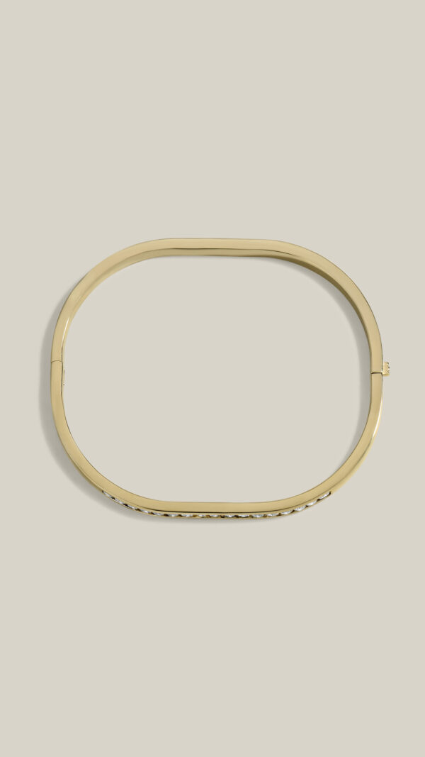 Square Diamond Cuff - Image 3