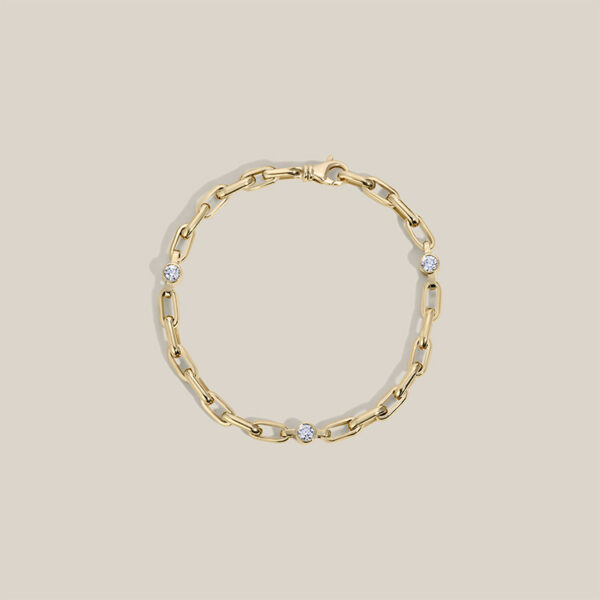 Diamond Link Bracelet