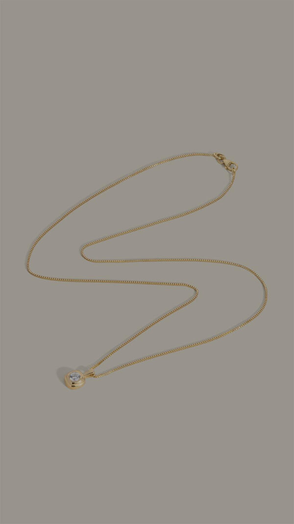 .50 ct Water Ripple Pendant - Image 4