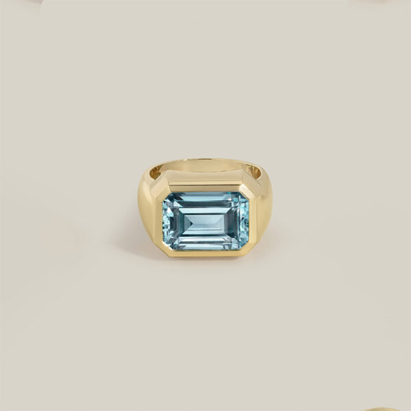 East West Ring: Aquamarine March