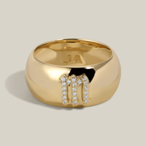 Gothic Diamond Cigar Band