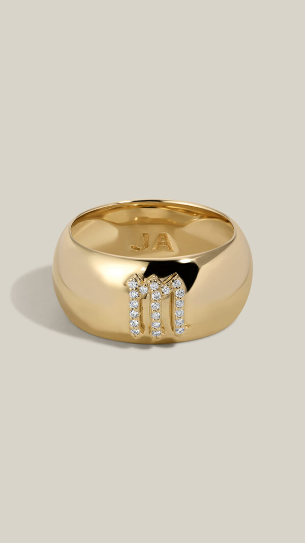Gothic Diamond Cigar Band