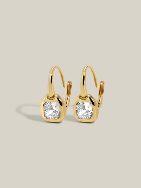 Diamond Drop Earrings - Image 2